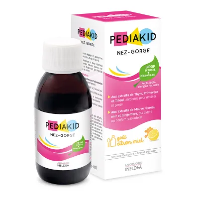 PEDIAKID SIRUP ZA GRLO I NOS 125ML