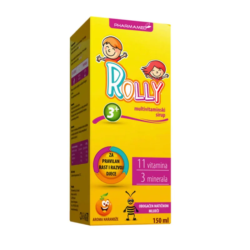 SIRUP MULTIVITAMINSKI ROLLY A150ML