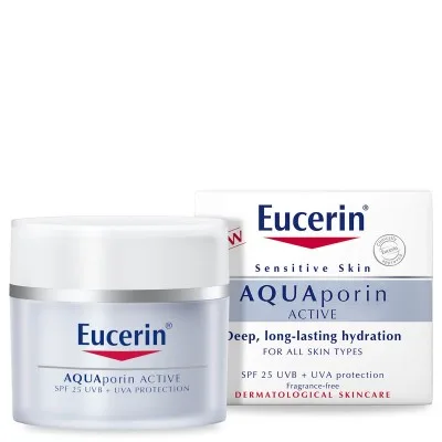 EUCERIN AQUAPORIN ACTIV KREMA ZA LICE SPF 25 50ML