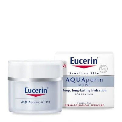 EUCERIN AQUAPORIN ACTIV KREMA ZA SUHU KOŽU 50ML