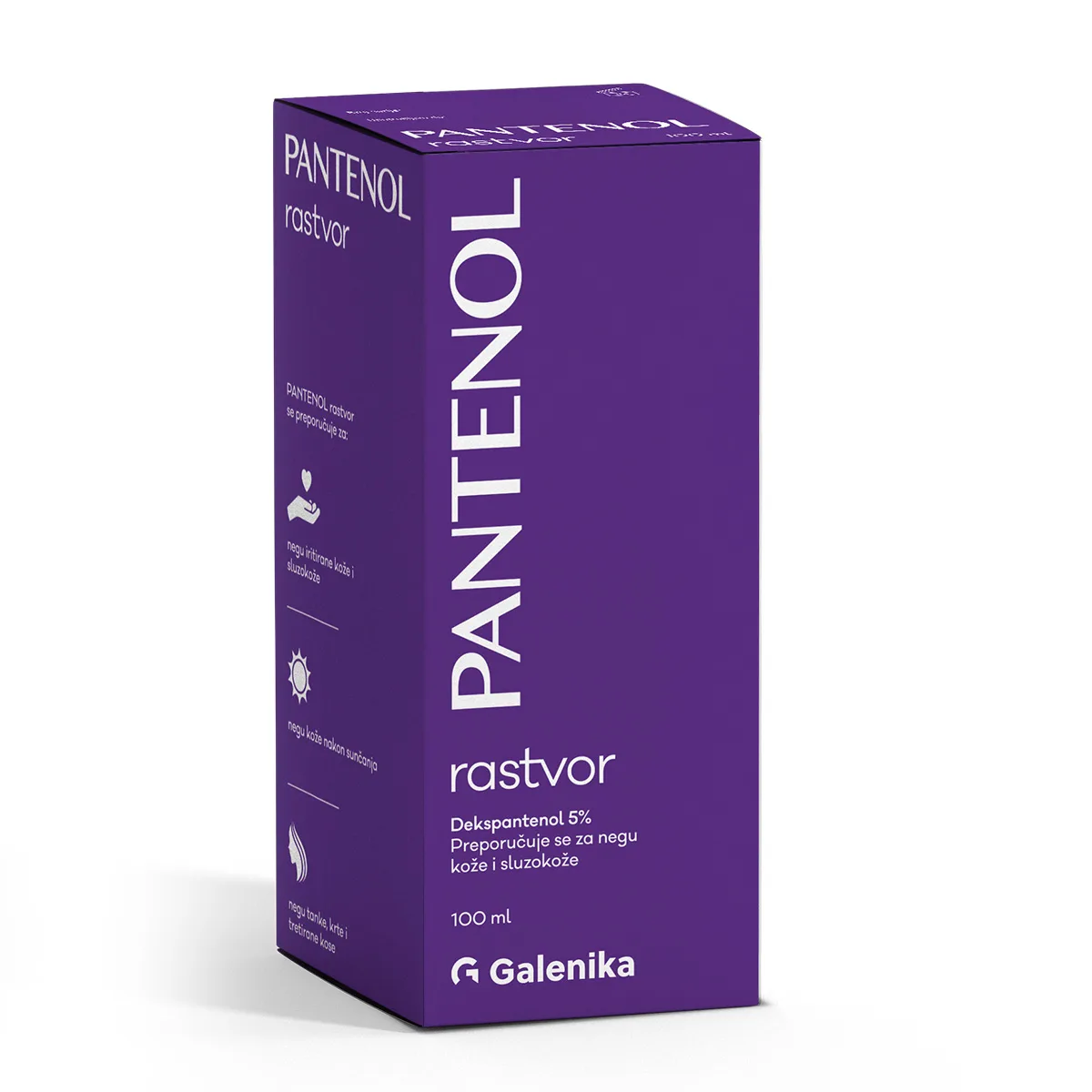 PANTENOL RASTVOR 100ML GALENIKA