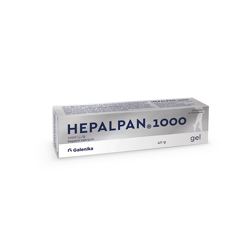 HEPALPAN GEL 1000 IU 40 G