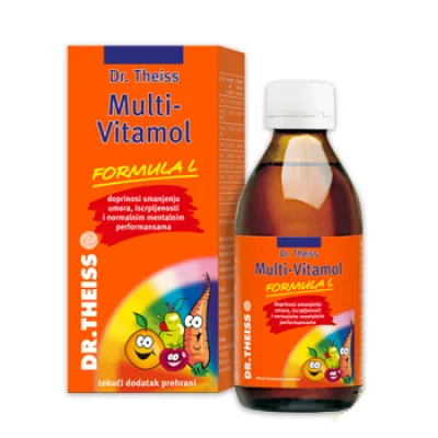 DR. THEISS MULTIVITAMOL SIRUP 6+ 200ML