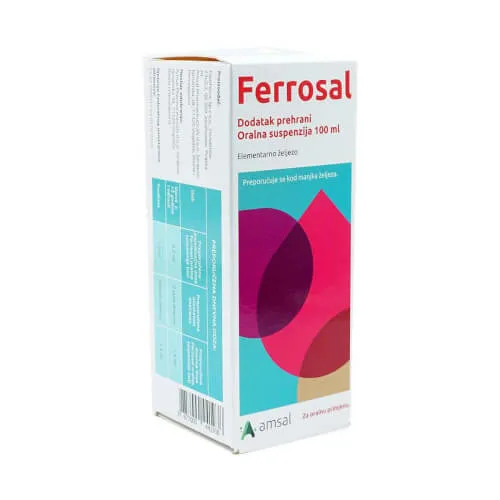 FERROSAL ORALNA SUSPENZIJA 100ML