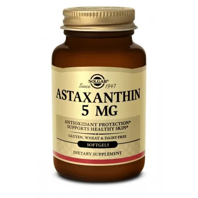 SOLGAR ASTAXANTIN 5MG A30 TBL