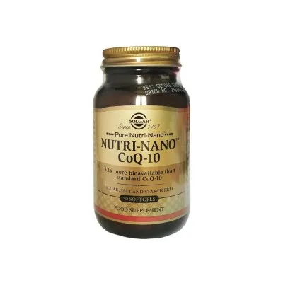 SOLGAR NUTRI NANO Q10 CPS. A50