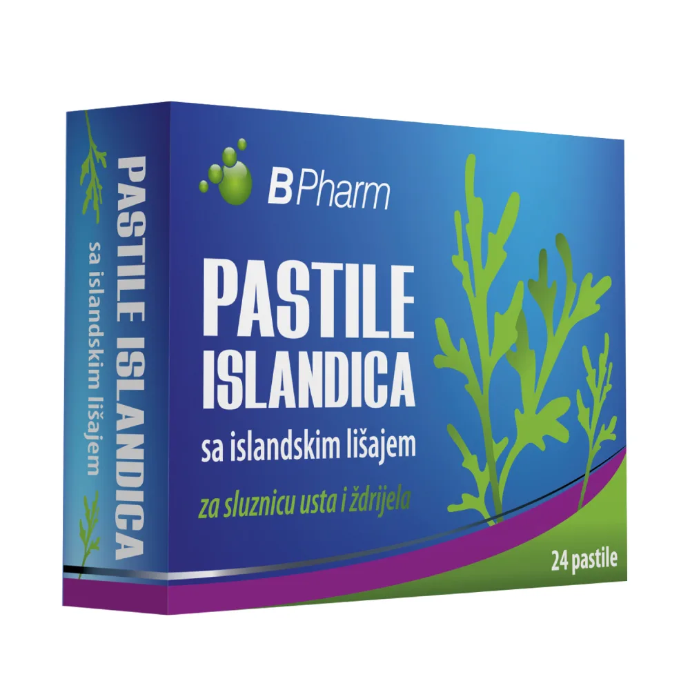 BPHARM PASTILE ISLANDICA A24 