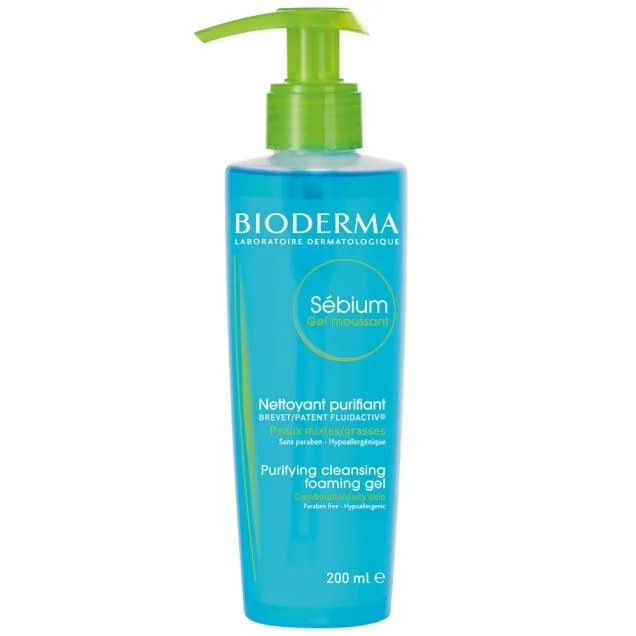 BIODERMA SEBIUM PJENUŠAVI GEL 200ML