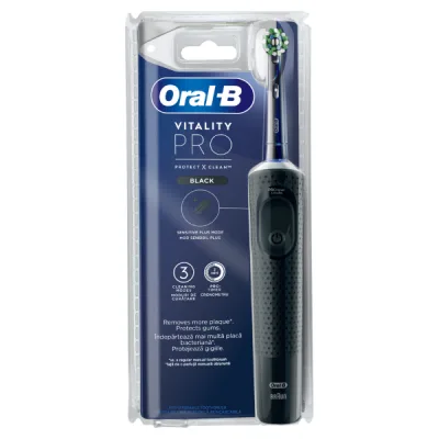 ORAL B ELEKTRIČNA ČETKICA ZA ZUBE VITALITY PRO BLACK