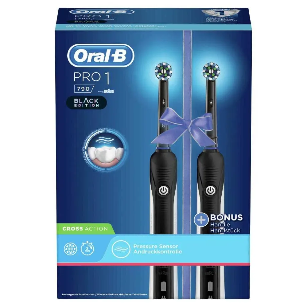 ORAL B ELEKTRIČNA ČETKICA ZA ZUBE PRO1 709 BLACK