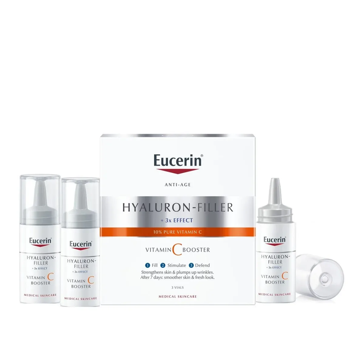 EUCERIN HYALURON FILLER VITAMIN C 3X8 ML 