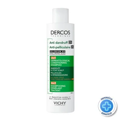 VICHY DERCOS ŠAMPON PROTIV PERUTI 2U1 200ML