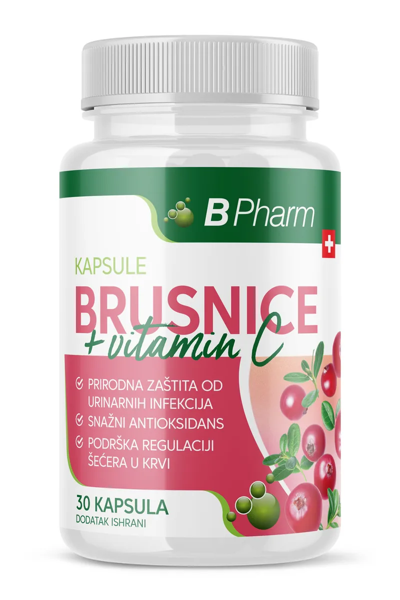 BPHARM BRUSNICA + VITAMIN C CPS A30