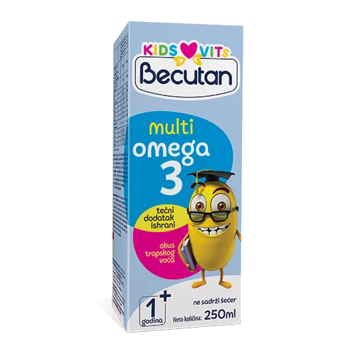 BECUTAN KIDS VITS MULTIOMEGA-3 SIRUM 250ML