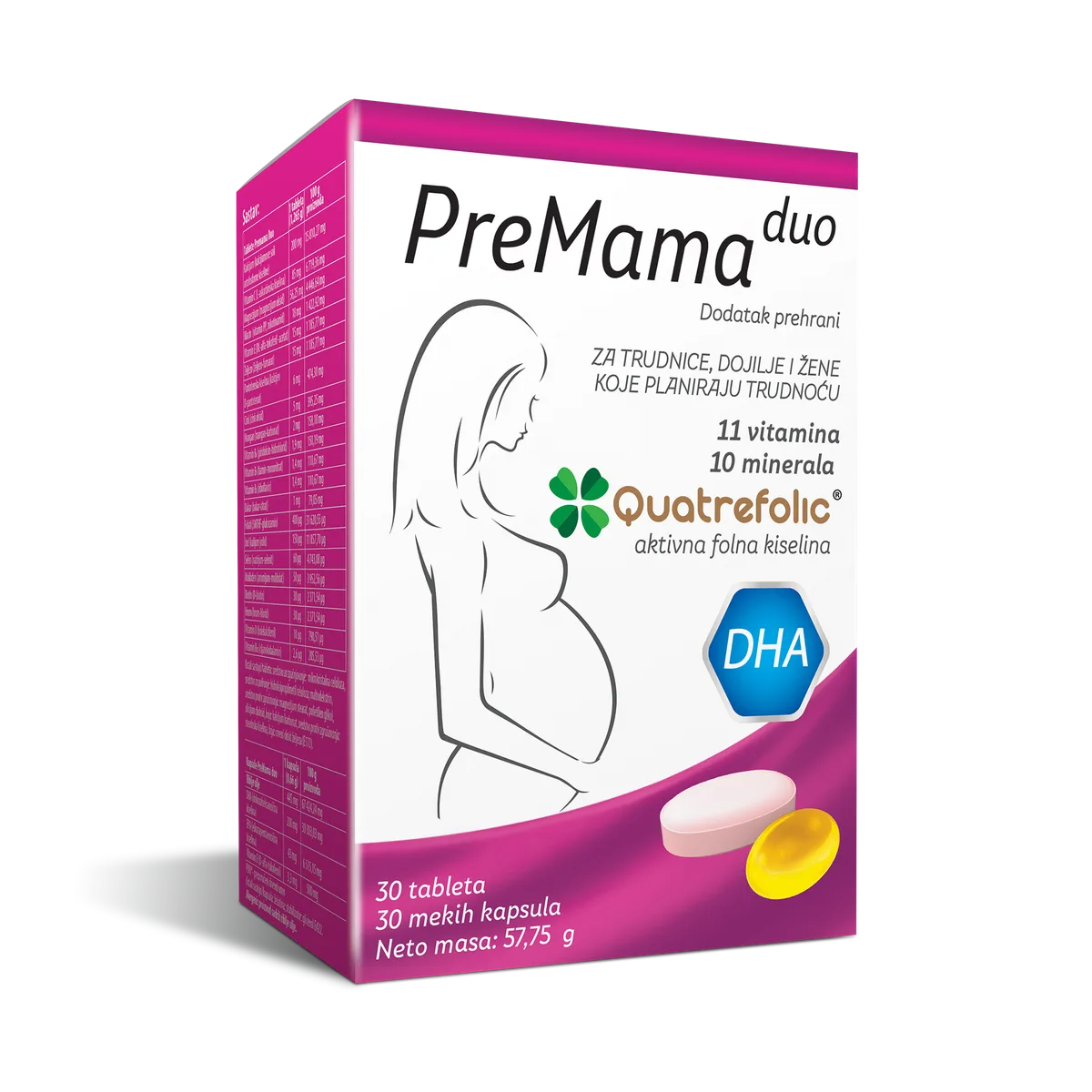 PREMAMA DUO 30TBL+30 CPS.