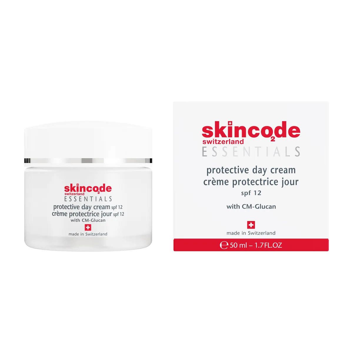 SKINCODE ESSENTIALS DNEVNA ZAŠTITNA KREMA SPF 12