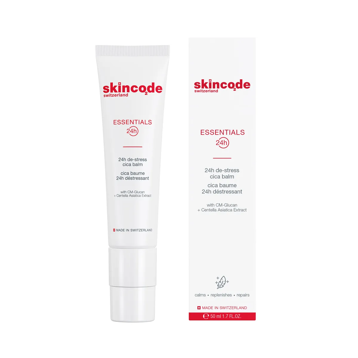 SKINCODE ESSENTIALS 24H DE-STRESS BALZAM 50ML 