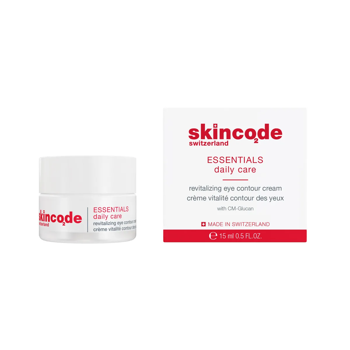 SKINCODE ESSENTIALS REVITALIZIRAJUĆA KREMA ZA PODRUČJE OKO OČIJU 15ML 