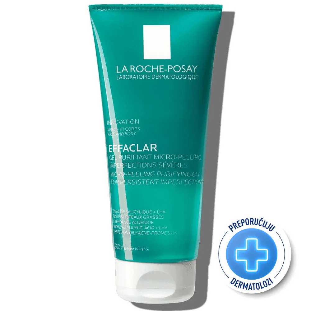 LA ROCHE-POSAY EFFACLAR MIKRO PILING GEL 200ML 