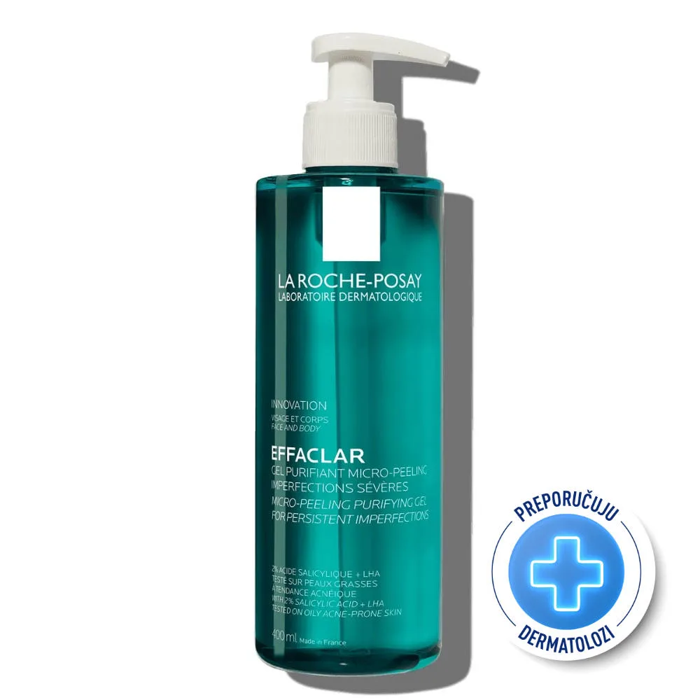 LA ROCHE-POSAY EFFACLAR MIKRO PILING GEL 400ML 