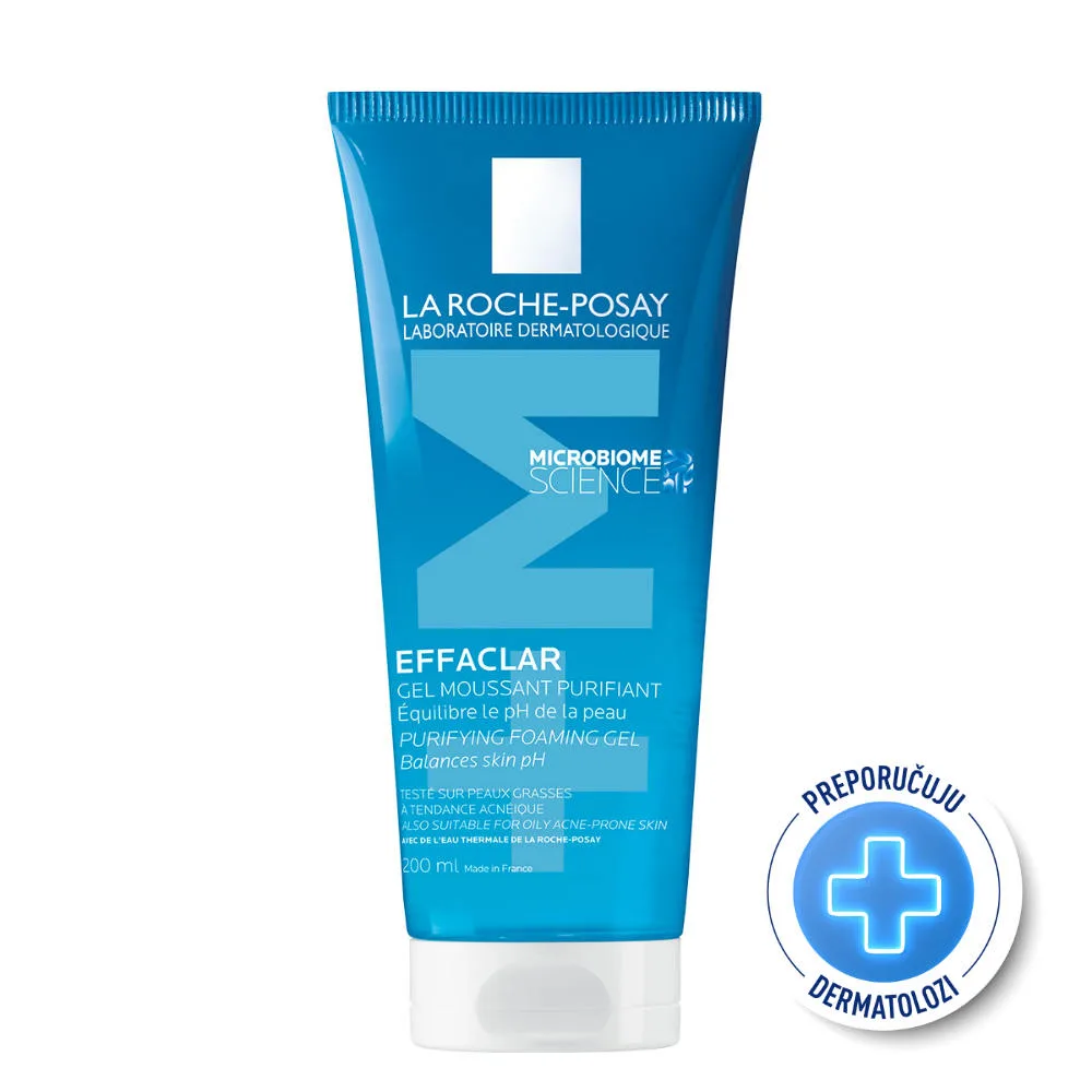 LA ROCHE-POSAY EFFACLAR GEL ZA ČIŠĆENJE LICA 200 ML 