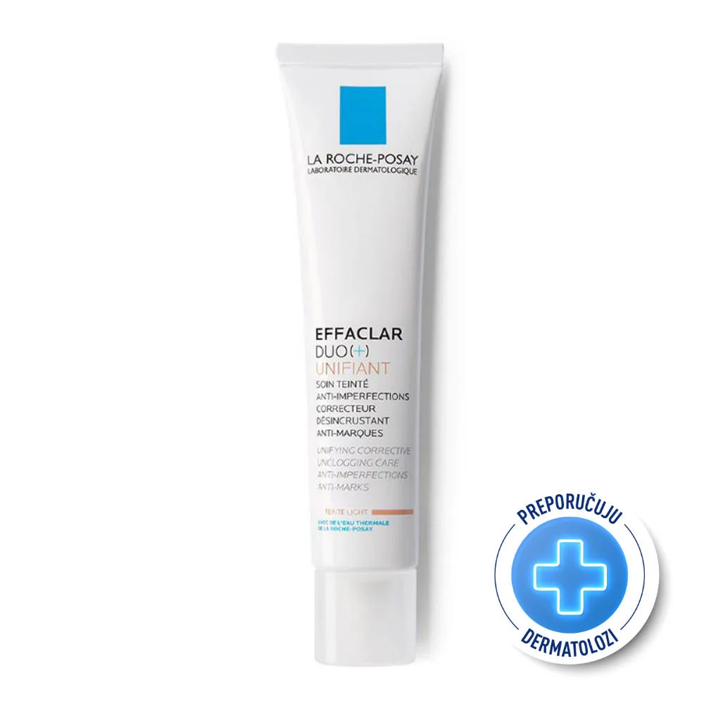 LA ROCHE-POSAY EFFACLAR DUO+ UNIFIANT TONIRANA KOREKTIVNA KREMA SVIJETLA 40ML 