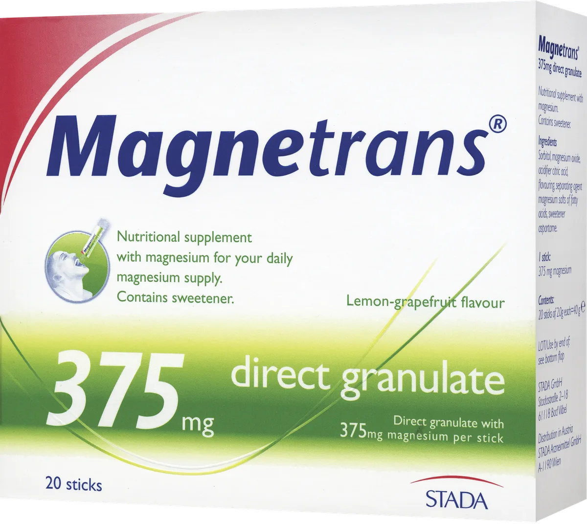MAGNETRANS 375MG DIRECT GRANULE A20