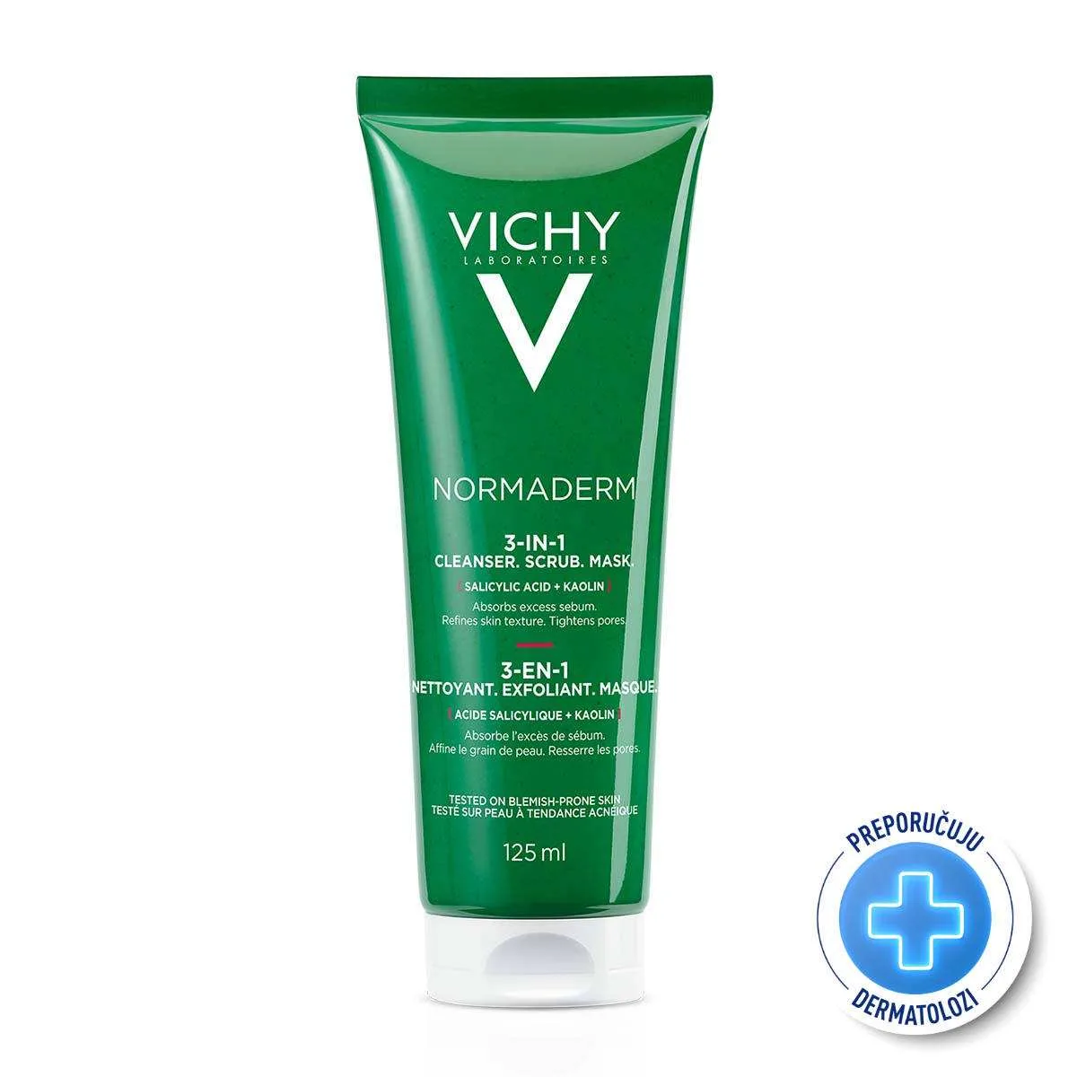 VICHY NORMADERM 3 U 1 SREDSTVO ZA ČIŠĆENJE 125ML
