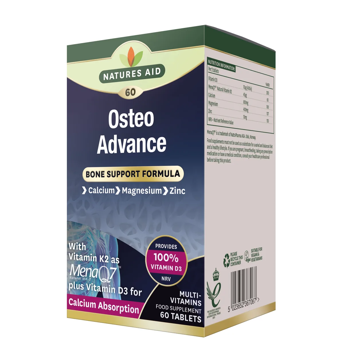 OSTEO ADVANCE TBL A 60