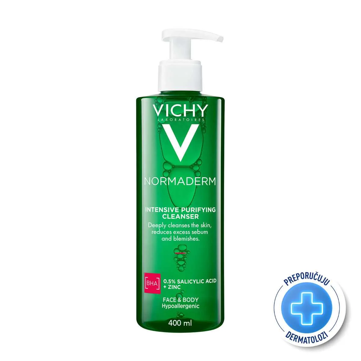 VICHY NORMADERM PHYTOSOLUTION GEL ZA ČIŠĆENJE KOŽE 400ML