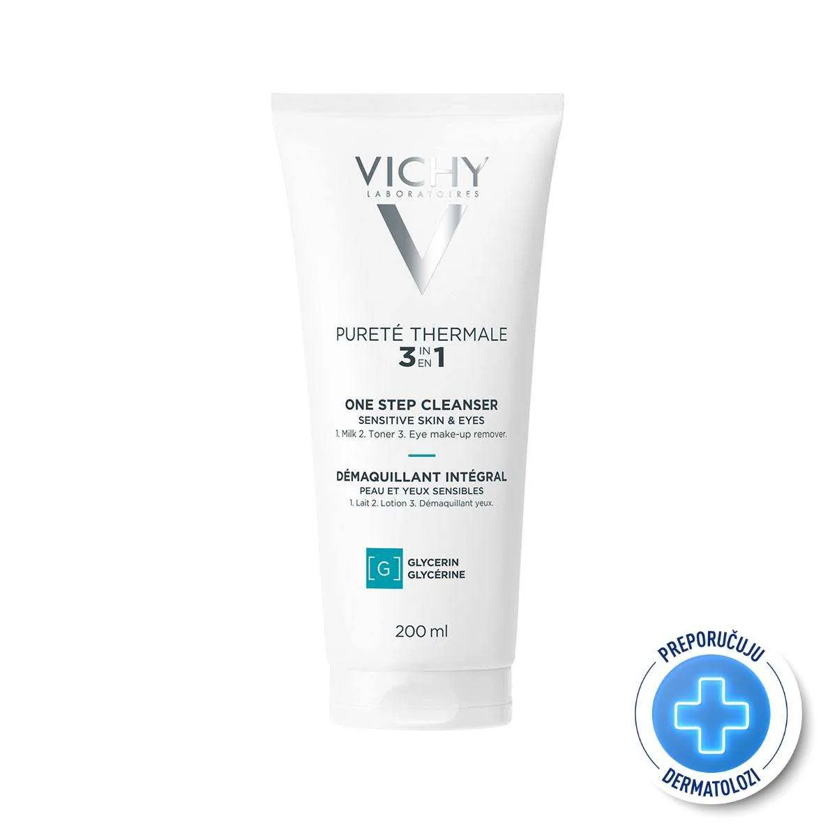 VICHY PURETE THERMALE SREDSTVO ZA ČIŠĆENJE 3U1 200ML 