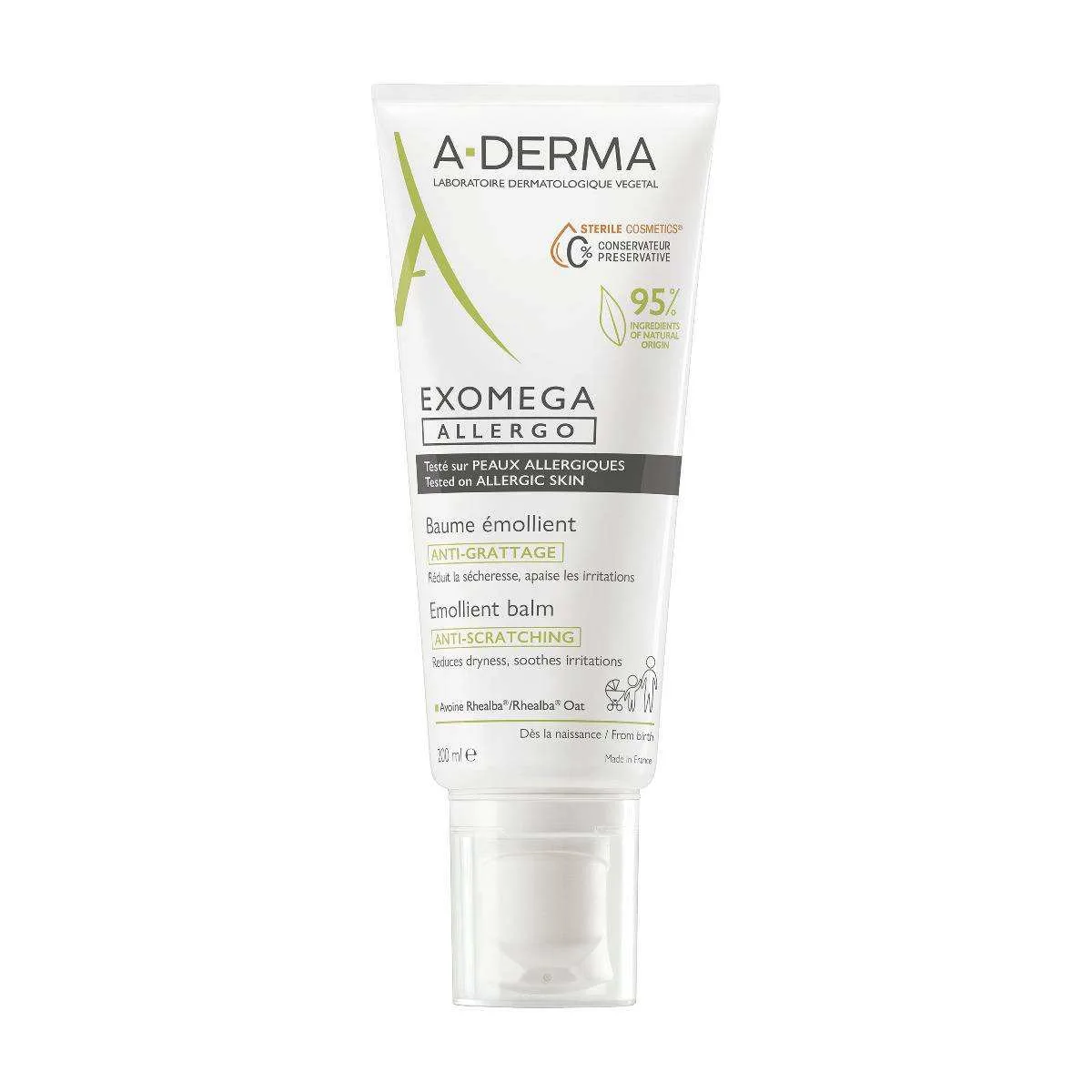 A-DERMA EXOMEGA ALLERGO BALZAM 40ML