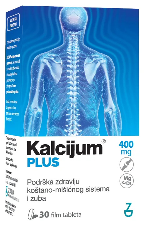 KALCIUM PLUS TBL. 60X400MG