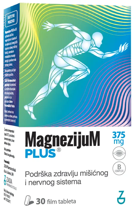 MAGNEZIJUM PLUS  TBL 30X375