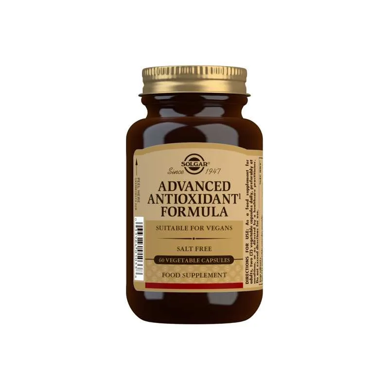 SOLGAR ADVANCED ANTIOXIDANT FORMULA CAPS A60
