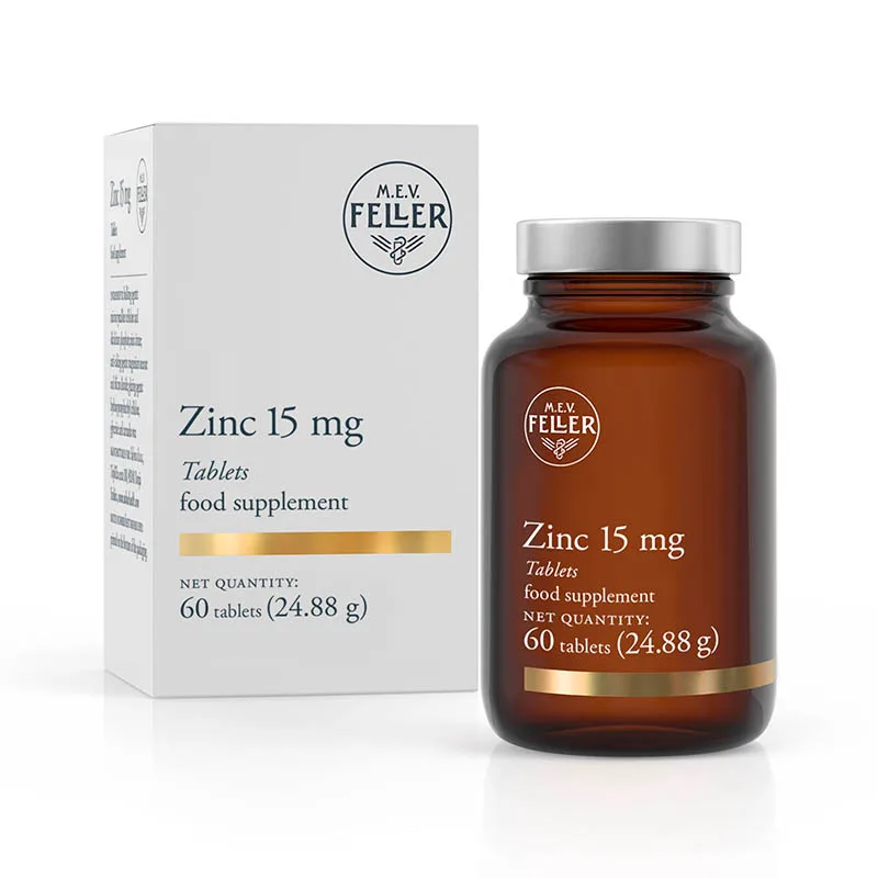 MEV FELLER ZINC 15MG TBL A60