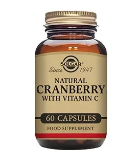 SOLGAR BRUSNICA + VITAMIN C CPS A60