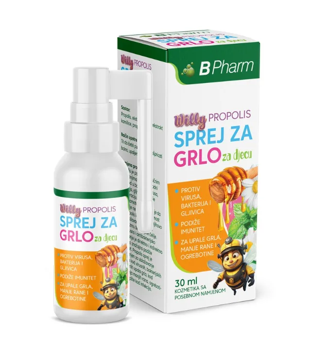 BPHARM WILLY PROPOLIS SPREJ ZA GRLO 30ML
