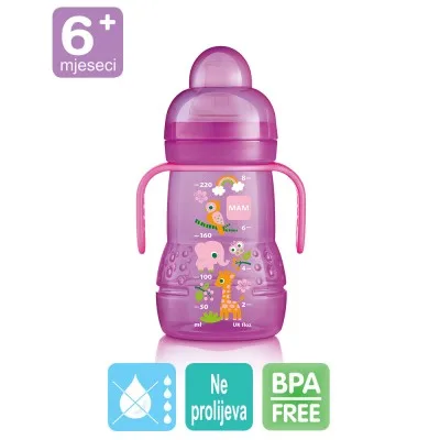 MAM BOČICA TRAINER MEKI NASTAVAK 220 ML