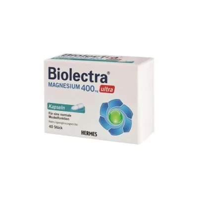 BIOLECTRA MAGNEZIJ ULTRA CPS. 40X400MG