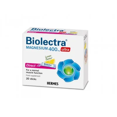 BIOLECTRA MAGNEZIJ 400 MG ULTRA DIRECT A20