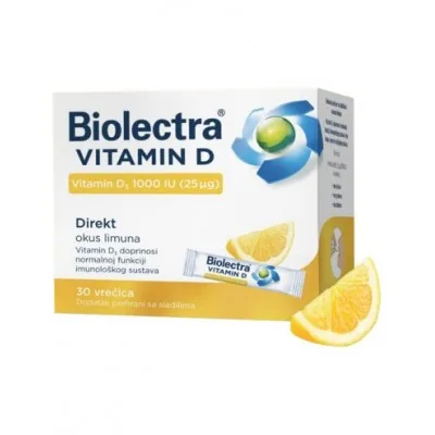 BIOLECTRA VITAMIN D3 DIREKT LIMUN