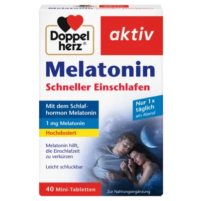 DOPPEL HERZ MELATONIN TABLETE A40