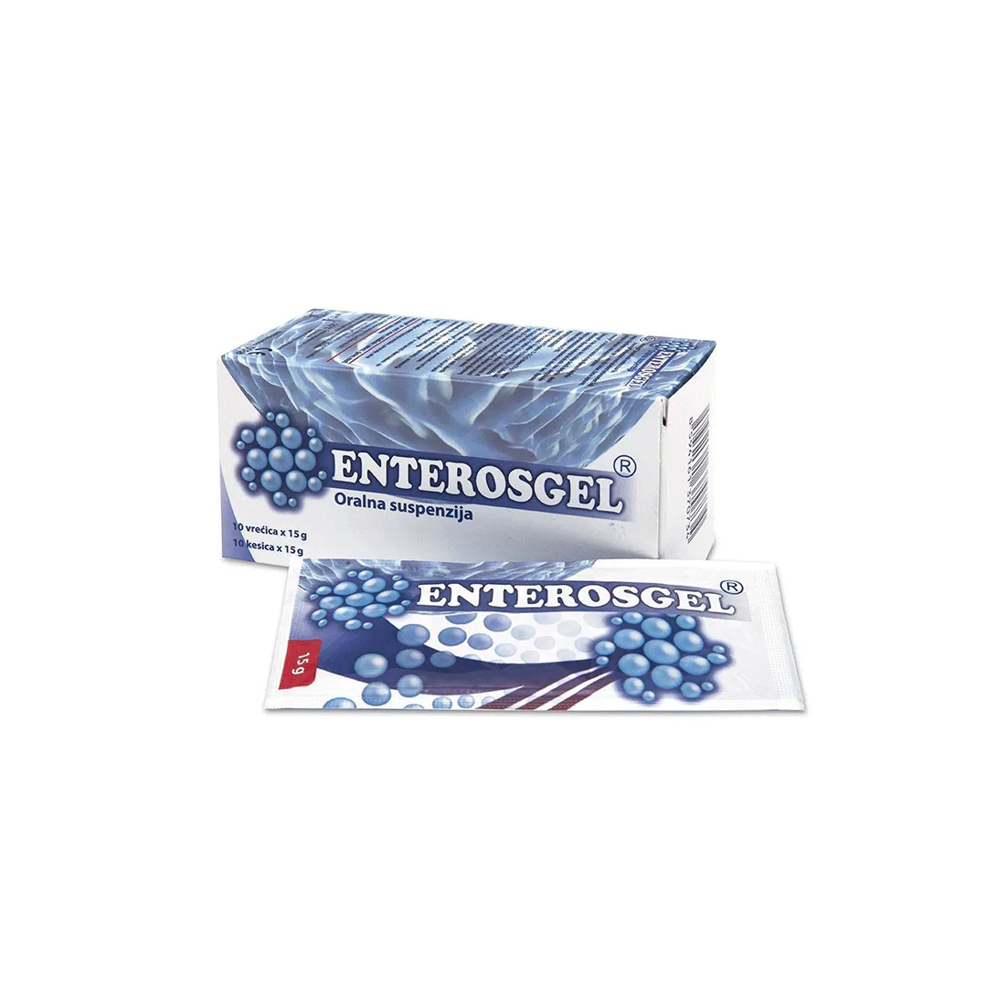 ENTEROSGEL ORALNA SUSPENZIJA 10X15 G KESICE