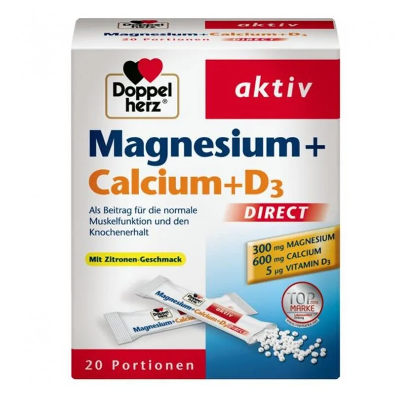 DOPPEL HERZ MAGNEZIJ 300+ CA+ D3 DIRECT A20