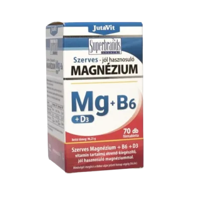 JUTAVIT MAGNEZIJ ORGANSKI + B6 TBL. A70