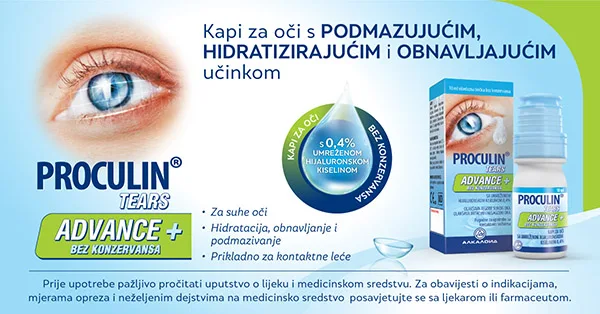 Proculin kapi za oči
